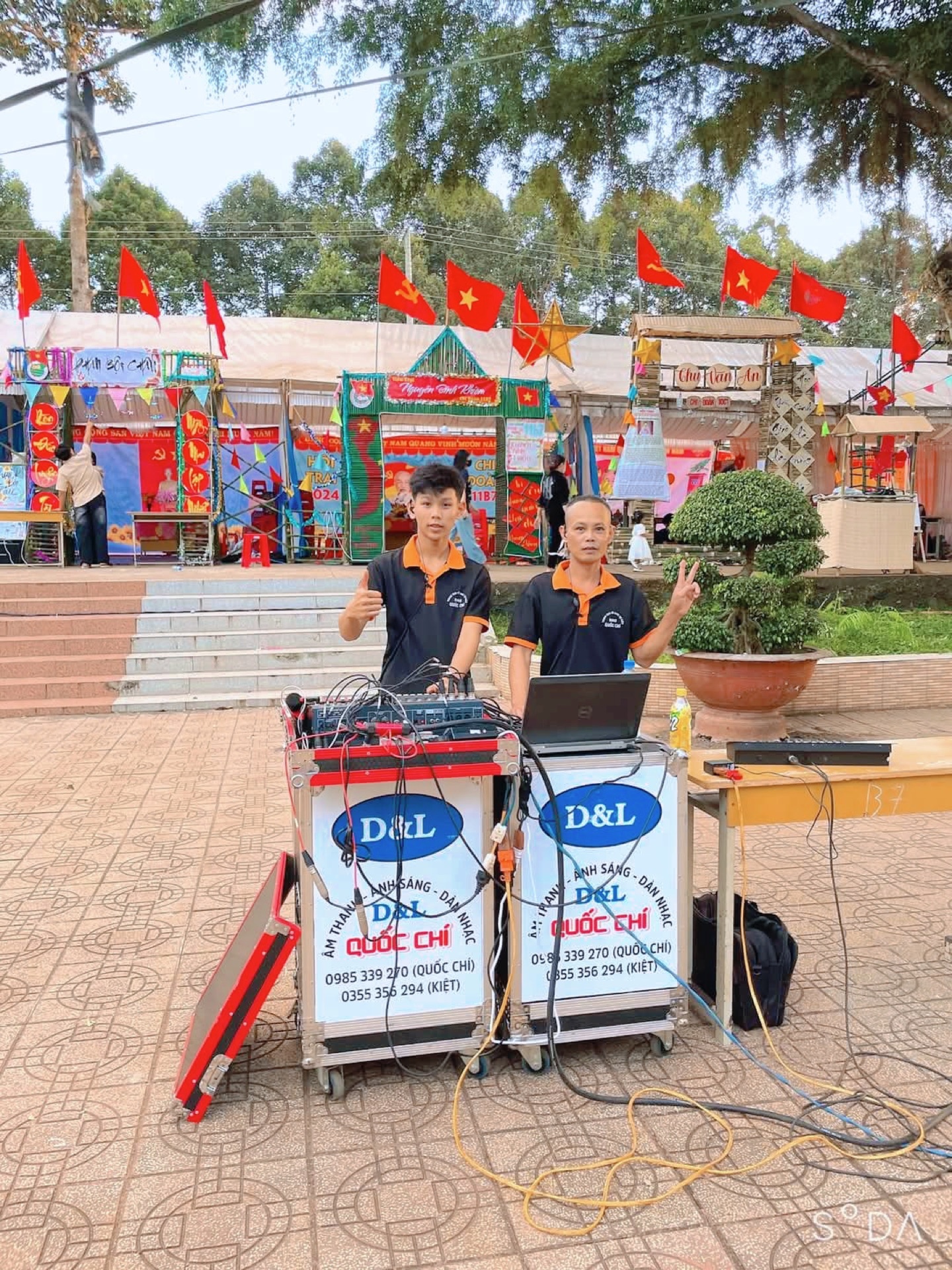 Hệ thống âm thanh ánh sáng sân khấu sự kiện XKProduction - Quốc Chí Sound & Lighting
